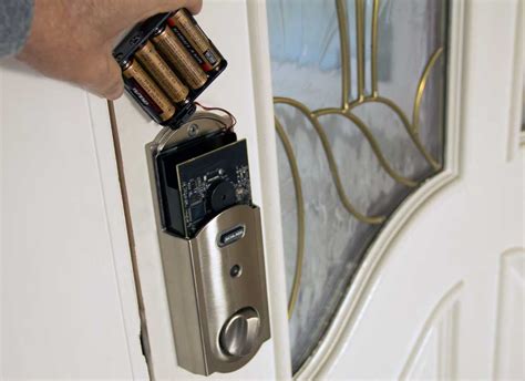 Always remember the importance of the battery and its power to your safety. . Schlage door lock battery